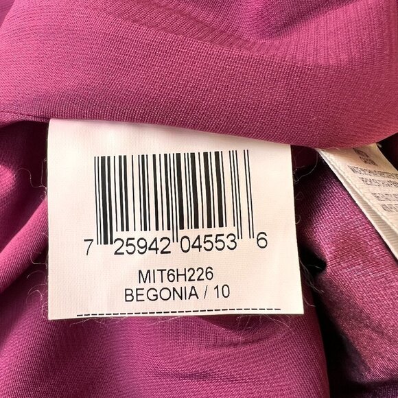 BCBGMaxAzria Strapless Metallic Ruched Mini Lined Cocktail Dress Women's 10 - Picture 7 of 11